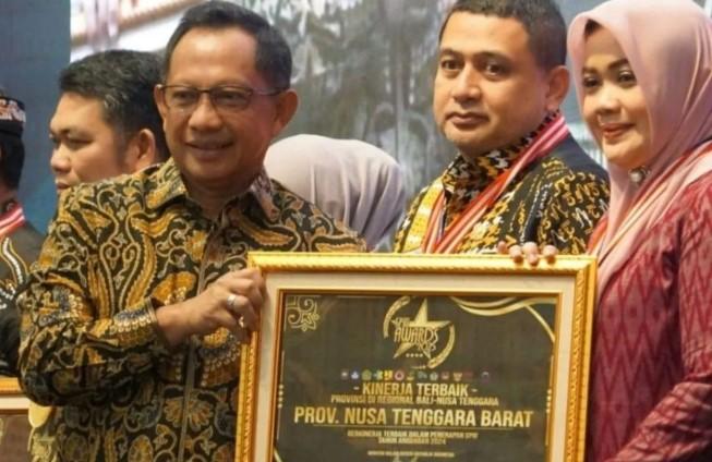 NTB Raih Juara Pertama SPM Awards 2025, Diapresiasi atas Kinerja Pelayanan Publik Terbaik Regional Bali–Nusra