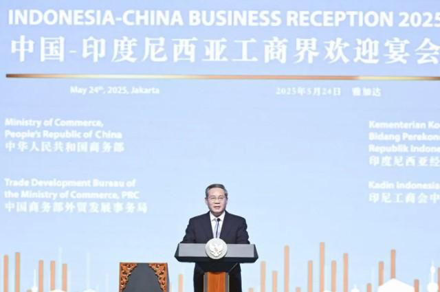 PM China Li Qiang Hadiri Resepsi Bisnis Indonesia-China di Jakarta