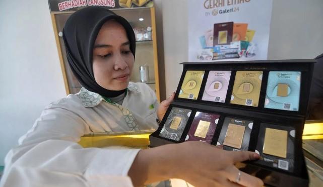 Harga Emas di Pegadaian pada 26 Mei Kompak Stabil