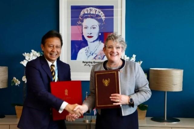 RI dan Inggris Perbarui Komitmen Perkuat Kolaborasi Sektor Kesehatan