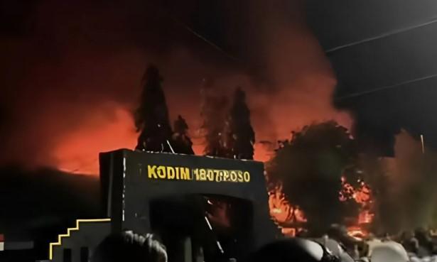 Terpopuler: Kebakaran Kodim 1307/Poso, Latihan Timnas, dan Penjual Gading Gajah Ditangkap