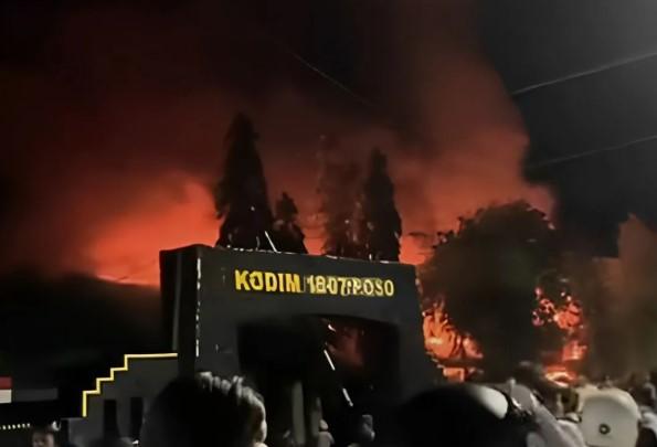Terpopuler, Kebakaran Kodim 1307/Poso hingga Penjual Gading Ditangkap