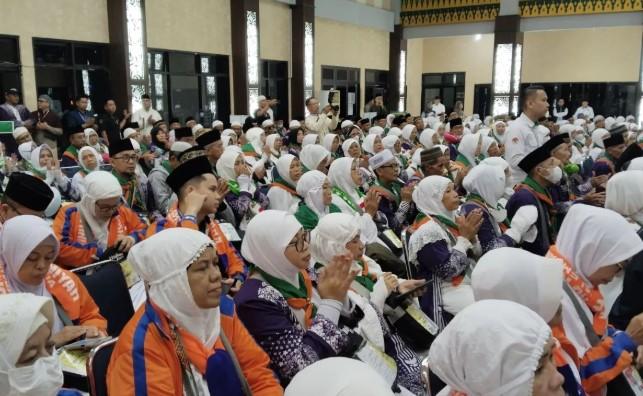 Puncak Keberangkatan Haji Jamaah Sumsel ke Makkah Terjadwal 4 Juni, Total 8.143 Orang Diberangkatkan