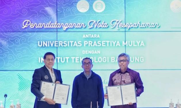Prasetiya Mulya dan ITB Teken MoU Perkuat STEM dan Teknologi Digital, Siapkan SDM Unggul Hadapi Tantangan Global