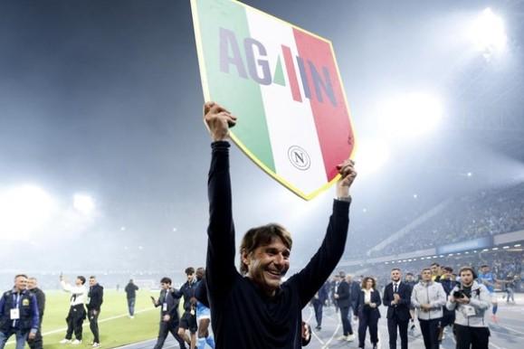 Tegaskan Komitmen, Conte dan De Laurentiis Capai Titik Damai Setelah Juara Serie A