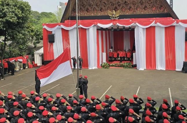 PDIP Gelar Upacara Hari Lahir Pancasila di Lenteng Agung