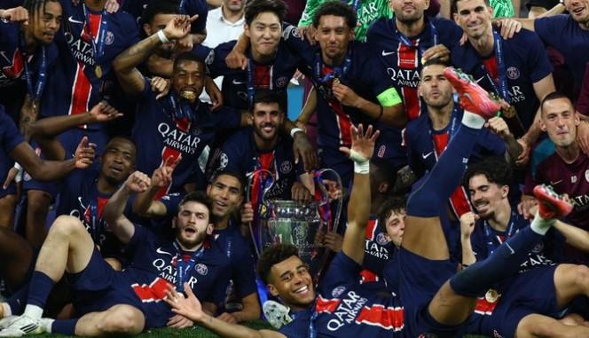 PSG Juara Liga Champions, Mbappe: Selamat!