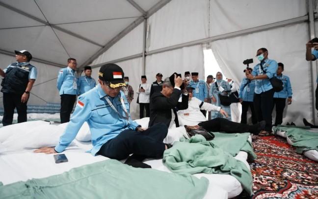 Menag Tinjau Langsung Kesiapan Arafah, Fasilitas Jamaah Haji 2025 Dinyatakan Siap Digunakan