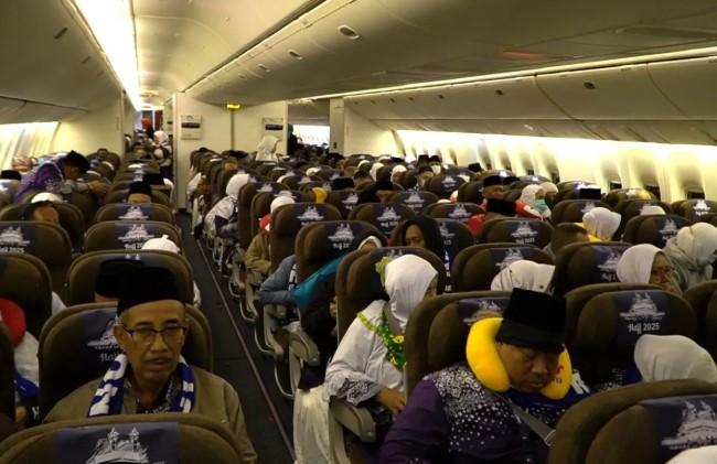 Garuda Indonesia Catat OTP 96,4 Persen dalam Keberangkatan Jamaah Haji 2025