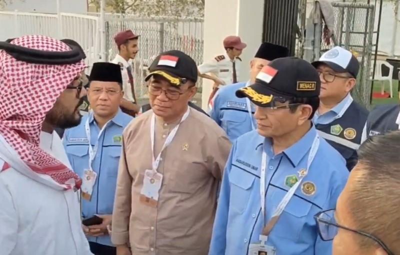 Menag Pastikan Fasilitas Jamaah Haji di Arafah Telah Rampung dan Siap Digunakan