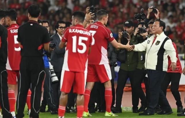 Prabowo Berpeluang Saksikan Langsung Laga Timnas Indonesia vs China di SUGBK Malam Ini