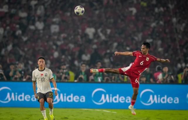 Gelandang muda Persib Bandung tunjukkan performa solid saat tampil perdana bersama timnas senior Indonesia