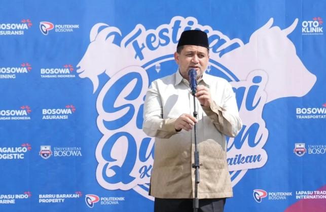 Bosowa Peduli Gelar Festival Kurban 2025, 98 Sapi Disalurkan Hingga Gaza dan Dorong Beasiswa Anak Lorong