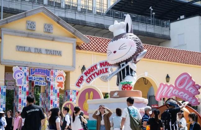 Kolaborasi Pop Mart dan Pemerintah Makau Dorong Pariwisata Lewat Karakter Ikonis