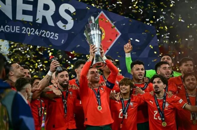 Cristiano Ronaldo Antar Portugal Juara UEFA Nations League 2024/25 Usai Duel Sengit Lawan Spanyol