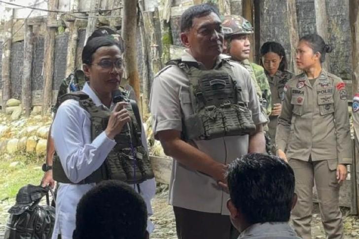 Keamanan Tetap Kondusif Usai Kunjungan Menhan dan Menkeu ke Kenyam, Warga Diminta Waspada