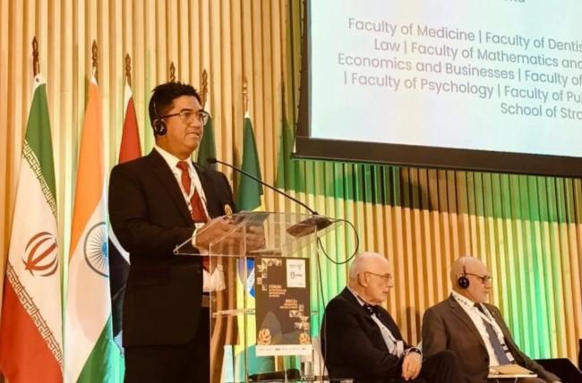 Rektor UI Ajak Kampus BRICS Perkuat Kerja Sama Tri Dharma dan Ukur Dampak Keberlanjutan lewat UI Green Metric