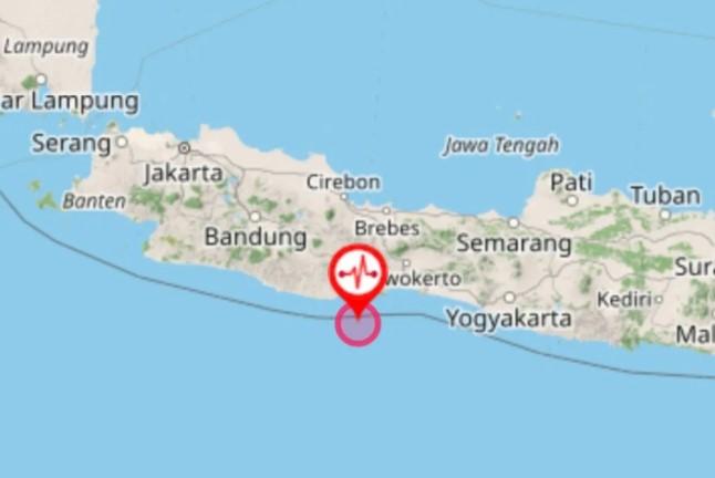 Guncangan Dirasakan hingga Banyumas dan Kebumen, Tidak Berpotensi Tsunami