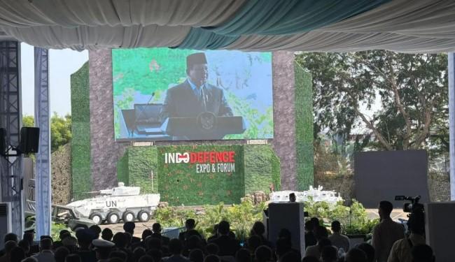 Presiden Tegaskan Pentingnya Kedaulatan Ekonomi Saat Buka Indo Defence 2025