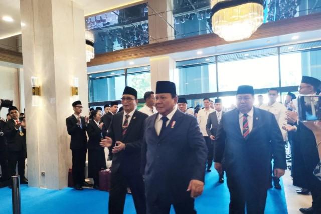 Presiden Prabowo Saksikan Pengukuhan 1.451 Hakim Mahkamah Agung di Jakarta