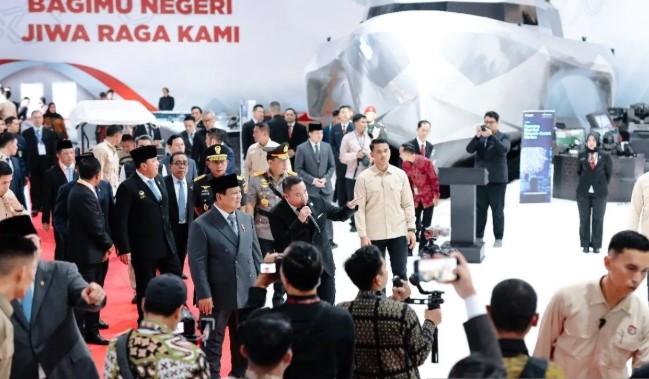 Prabowo Tinjau Stealth Missile Boat Buatan Republikorp, Simbol Kebangkitan Pertahanan Laut Indonesia