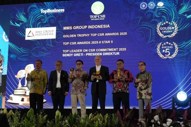 MMSGI Borong Tiga Penghargaan di TOP CSR Award 2025, Fokus pada Pemberdayaan dan Keberlanjutan