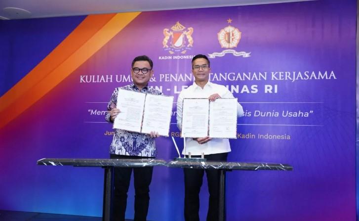 Kadin dan Lemhannas Sepakati Kerja Sama untuk Bangun Pengusaha Pejuang