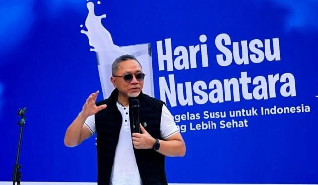 Zulhas: Susu Penting dalam Pangan Nasional, Kunci Generasi Sehat dan Tangguh