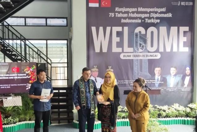 Serukan Dunia Tanpa Diskriminasi, Delegasi Turki Apresiasi Perpustakaan Kalteng