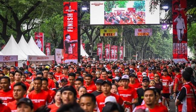 Soekarno Run Solo 2025 Digelar Meriah, PDIP Gaungkan Semangat Nasionalisme Lewat Lari