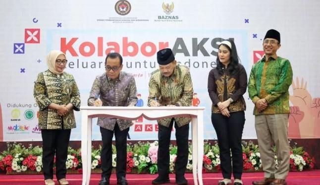 Baznas dan Kemenko PMK Jalin Kerja Sama Pemberdayaan Perempuan dan Anak Prasejahtera Melalui Dana ZIS