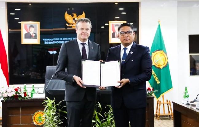 Indonesia-Belanda Teken MoU Pertanian Berkelanjutan, Fokus Teknologi dan Peningkatan Kapasitas Petani Muda