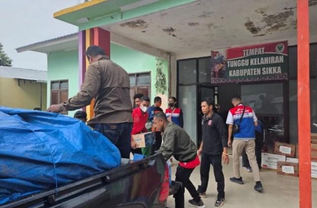 Pertamina Salurkan Bantuan untuk 4.000 Pengungsi Erupsi Gunung Lewotobi di NTT