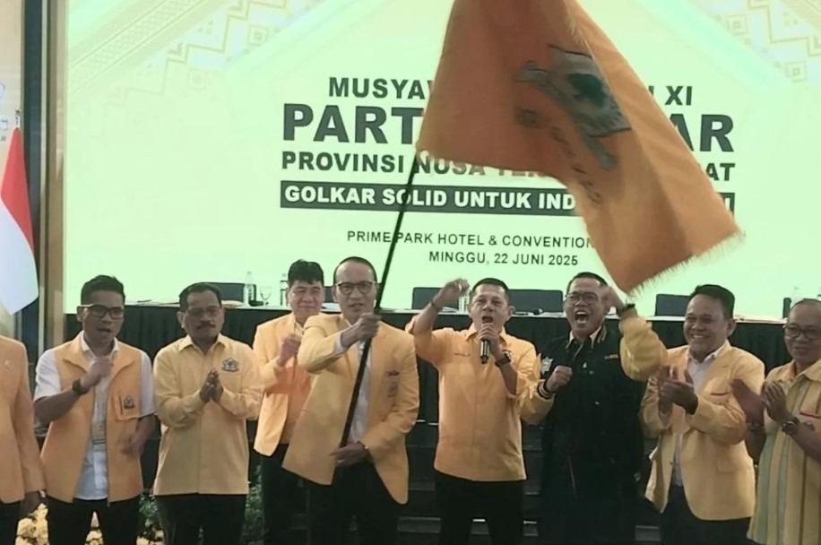 Mohan Roliskana Terpilih Aklamasi sebagai Ketua DPD Golkar NTB, Fokus Rebut Kursi DPR RI Dapil Sumbawa