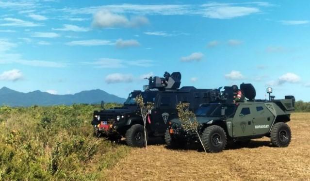 Gladi Bersih Latihan Hardha Marutha I 2025, Kopasgat TNI AU Tampilkan Kekuatan Tempur di Belitung Timur