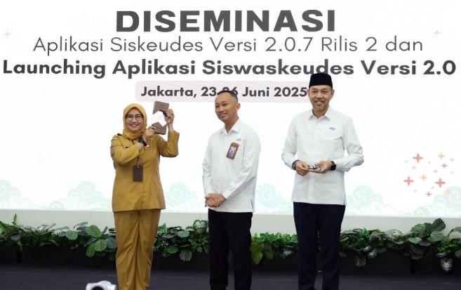 BPKP dan Kemendagri Luncurkan Siskeudes 2.0.7 dan Siswaskeudes 2.0 untuk Perkuat Pengawasan Dana Desa
