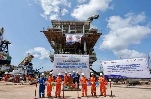 PHE ONWJ Lepas Anjungan Baru Ramah Lingkungan ke Pesisir Laut Jawa, Komitmen Tingkatkan Produksi