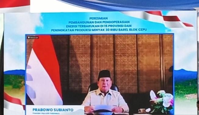Prabowo Resmikan PLTP dan PLTS di 15 Provinsi, Langkah Strategis Menuju Swasembada Energi Nasional