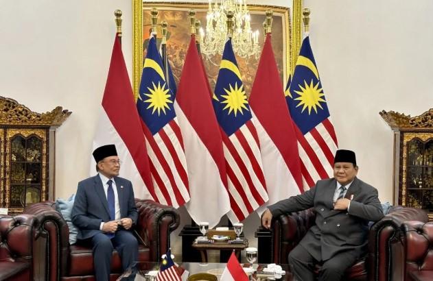 Prabowo Sambut PM Anwar dengan Upacara Kenegaraan, Lanjutkan Dialog Empat Mata dan Pertemuan Bilateral