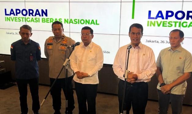 Mentan Laporkan 212 Produsen Beras Nakal ke Kapolri dan Jaksa Agung, Kerugian Konsumen Capai Rp99 Triliun