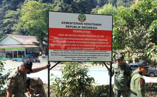 Ombudsman Sumbar Desak Pembongkaran Paksa Bangunan Liar di TWA Megamendung, Kritik Ketidaktegasan Pemerintah