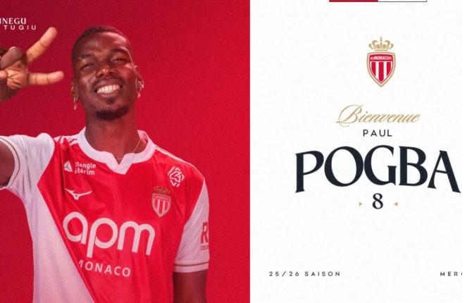 Paul Pogba Resmi Gabung AS Monaco, Dikontrak Hingga 2027 Usai Tinggalkan Juventus