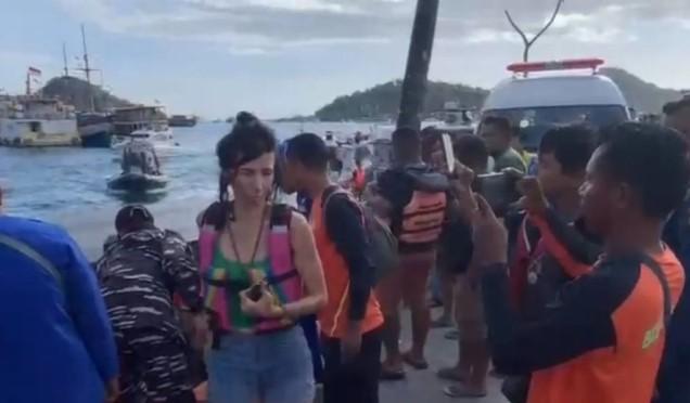 Kapal Wisata Terbalik di Perairan Komodo, Seluruh Penumpang Selamat Meski Dua Wisatawan Luka