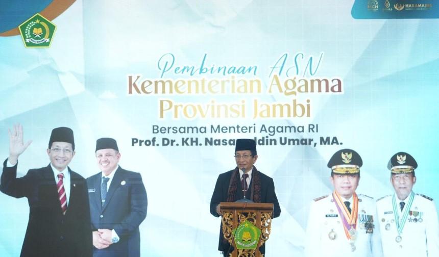 Menag Nasaruddin Umar Tegaskan Pentingnya Pendekatan Humanis dan Toleransi dalam Kehidupan Beragama