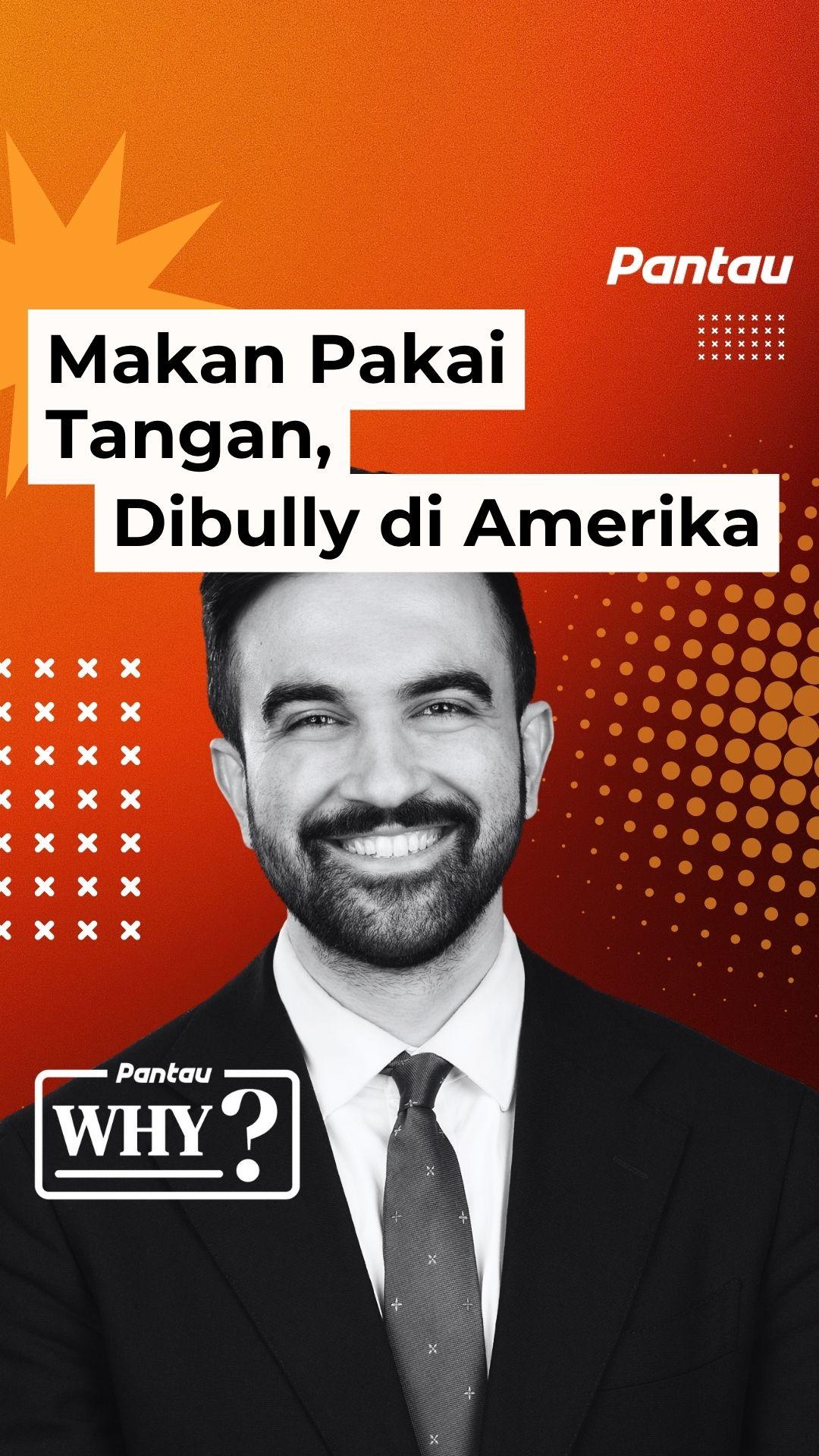 MAKAN PAKAI TANGAN, DIBULLY AMERIKA