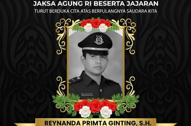 Staf Kejari Simalungun Gugur Saat Bertugas, Kejagung Sampaikan Belasungkawa Mendalam