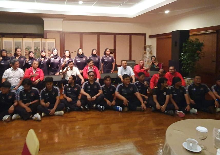 Agum Gumelar dan Arsjad Rasjid Lepas Tim Panahan Indonesia ke Kejuaraan Dunia 2025 Spanyol