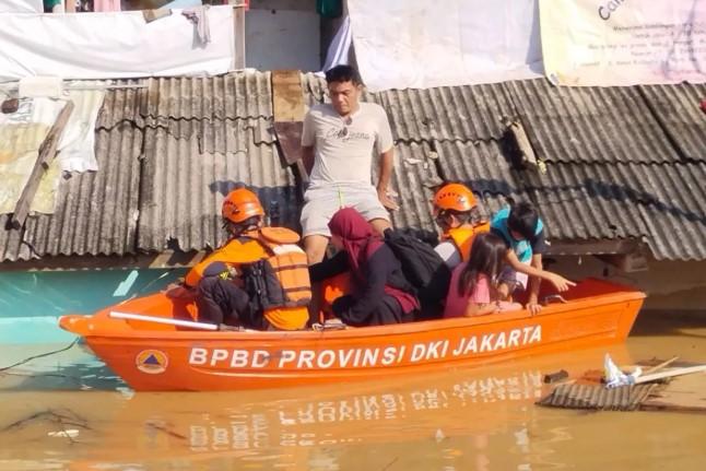Banjir Jakarta Capai Ketinggian 3 Meter, 51 RT di Jakarta Selatan dan Timur Terdampak