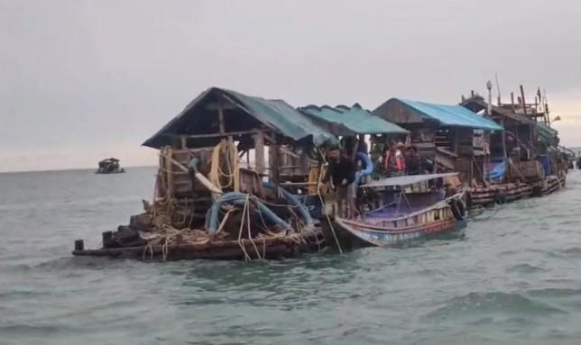 Satpolairud Bangka Barat Tangkap 7 Ponton Tambang Ilegal, Bantah Tuduhan Terima Setoran