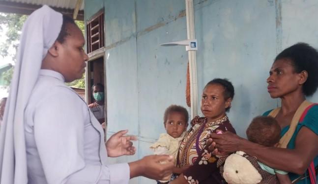 Komunitas Biarawati Dampingi Warga dalam Cek Kesehatan Gratis di Merauke, 764 Orang Telah Terlayani